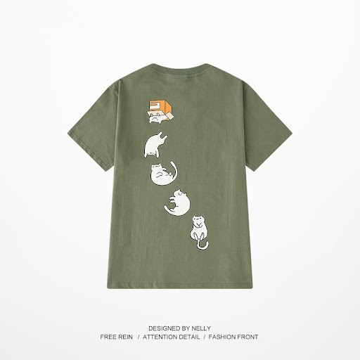 Title 4, Boys Korean Style Loose Cotton Short Sleeves