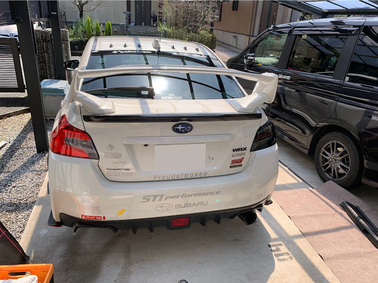 WRX STIのコロナめ！・我慢・オイル交換・桜と愛車・DIYに関するカスタム事例の投稿画像4枚目