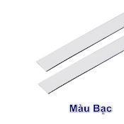 Dây Dán Viền Pvc Dạng Phẳng, Trang Trí Tường 1 Mét Dài Màu Vàng, Bạc (Giá Bán 1 Mét Dài)