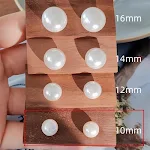 Pearl Ear Studs 10mm