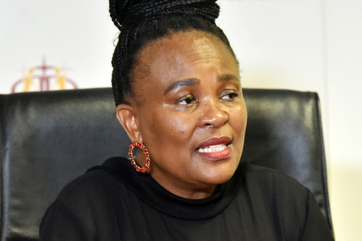 Public protector Busisiwe Mkhwebane's lawyers wrote to parliament on Monday asking the legislature to put on hold its impeachment process. File photo.