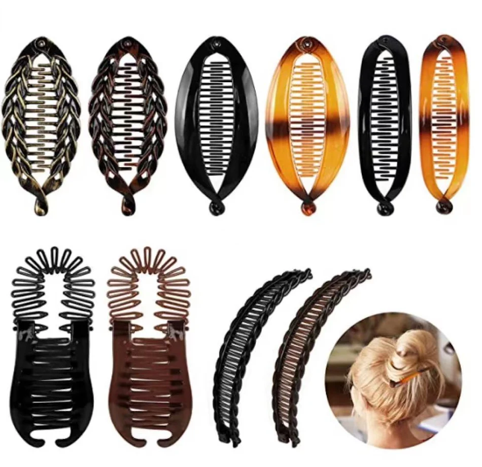 Clip para el cabello estilo europeo y americano, peine de moda para traje, accesorio elegante y funcional para peinados.