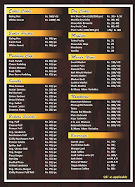 Kaavya Sweets menu 2