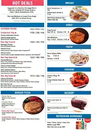 Domino's Pizza menu 3