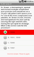 CPC Medical Coding Exam Prep Screenshot