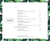 Above Sea Level - The Raintree menu 8