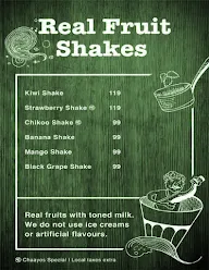 Chaayos Chai+Snacks=Relax menu 8