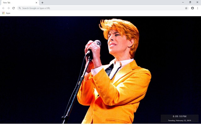 David Bowie New Tab & Wallpapers Collection