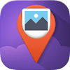 Photo / Video Map with Location Gallery icon