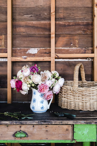 Homeowner Caitlyn Mason loves gifting her fresh, fragrant blooms to friends and loved ones.