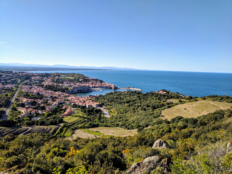 Collioure from Fort Dugommier