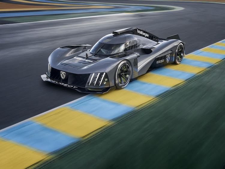 Peugeot has no plans to make a street-legal supercar based on the striking 9X8 Le Mans hybrid racer. Picture: SUPPLIED