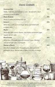 Ak's Bar - Karma Lakelands menu 4