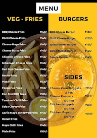 Cheesy Fries menu 7