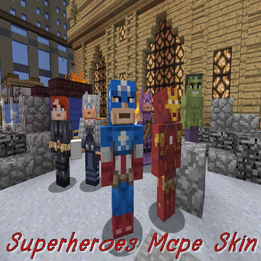 Skin Superheroes Mod Mcpe