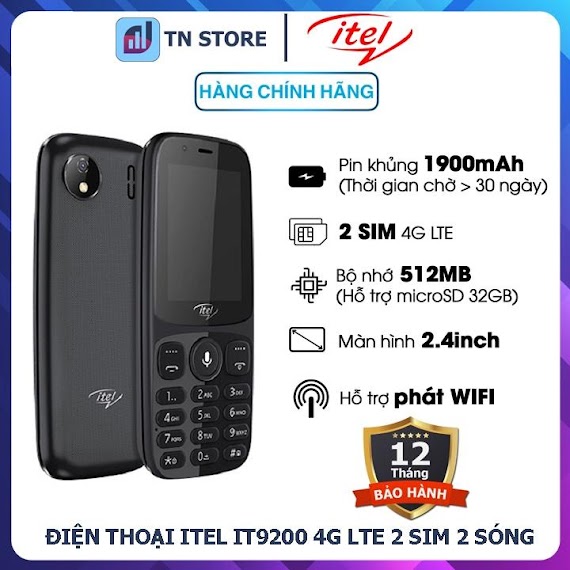 Điện Thoại Itel It9200 4G , Wifi , Xem Youtube , Fb