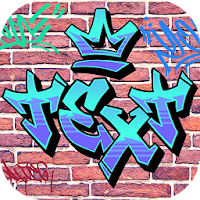 Graffiti Creator on Photo Text