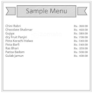 Bharat Sweets menu 2