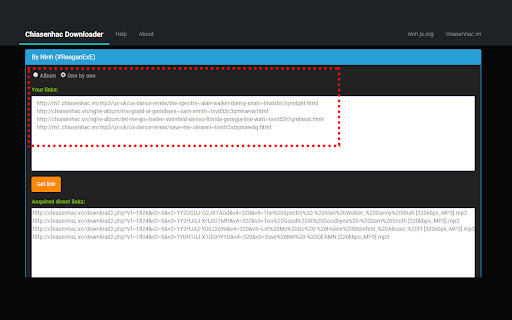 Chiasenhac Downloader 2