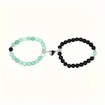 Green Black Bracelet 2PCs