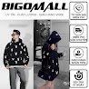 Áo Hoodie Họa Tiết Thỏ Play In Kín Chất Nỉ Cotton Dày Dặn Bigomall