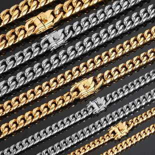 Title 8, Fashion Spring Fastener Stainless Steel Bracele...