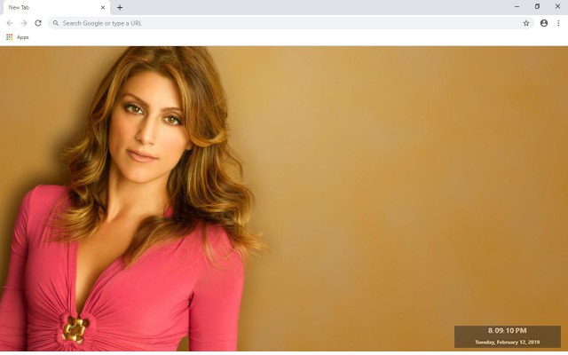 Jennifer Esposito New Tab Theme