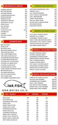 Mr. Fish Seafood Restaurant menu 2