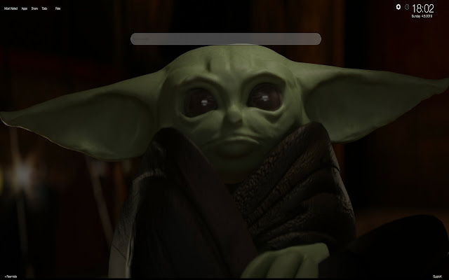 Baby Yoda HD Wallpapers Tab