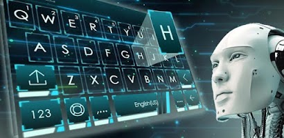 Neon 3d Tech Hologram Keyboard Screenshot