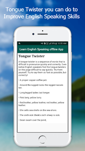 Screenshot Learn English Speaking offline