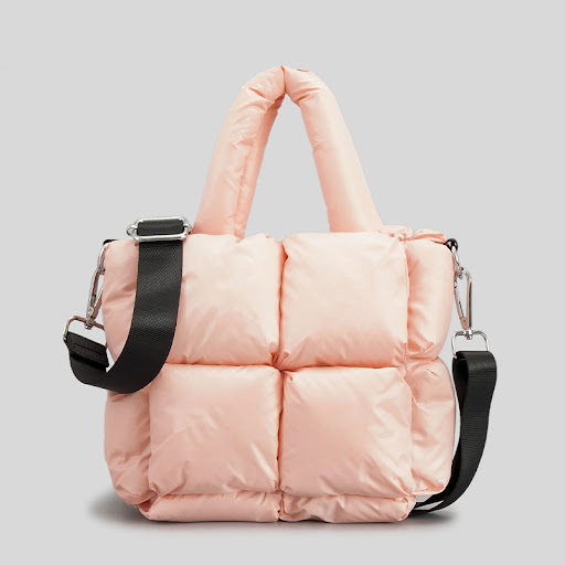 Title 8, Small Down Cotton Shoulder Bag Simple Soft Desi...