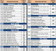 Mumbai Carter's Blue Udupi menu 1