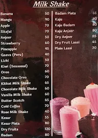 Natural Juice And Snacks menu 5