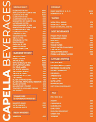 Capella Kitchen & SkyBar menu 4