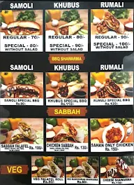 Ali Bhai - Shawarma & Juice menu 1