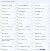 Enchante by Chai Point menu 1