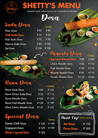 Shetty's Food Express menu 2