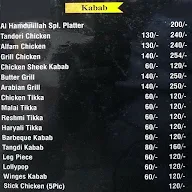 Alhamdulillah Hotel menu 8