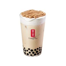 Mont Blanc Chestnut Milk Tea with Pearls