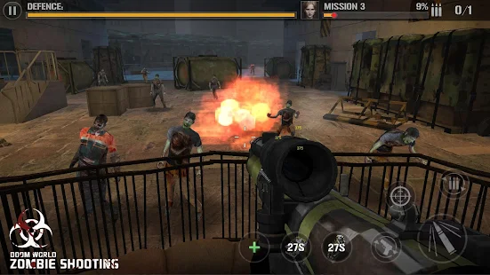 Zombie comando shooting:offline fps military-games