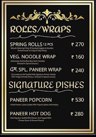 Garam Masala menu 3