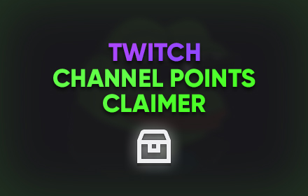 EZ Twitch Channel Points Claimer small promo image