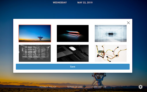 Technology Backgrounds chrome extension
