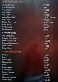 Trushna menu 1