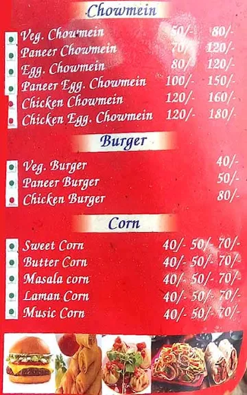 Sai Chinese Fast Food menu 