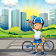 Bike ride icon