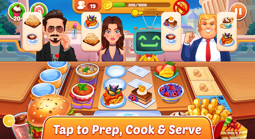 Cooking Family :Craze Madness Restaurant Food Game  APK MOD screenshots 2