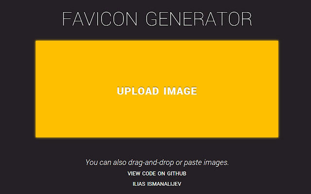 Favicon Generator chrome extension