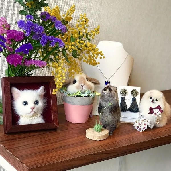 Artista japonesa faz retratos de gatos realistas em 3D, Comportamento